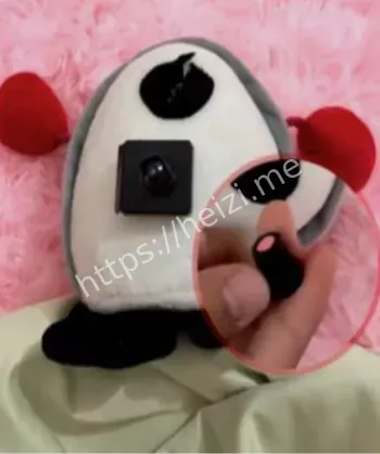 玩偶眼睛藏摄像头